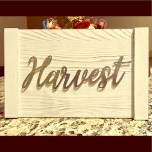 “Harvest” wall decor